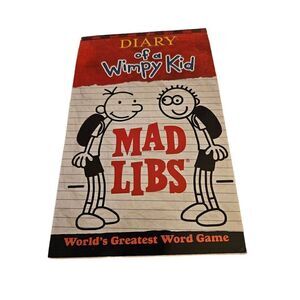 Diary of a wimpy kid mad libs isbn 978-0-8431-8353-5